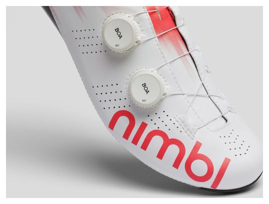 Nimbl Ultimate Exceed Pro Edition Road Shoes, Red/White