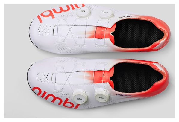 Nimbl Ultimate Exceed Pro Edition Road Shoes, Red/White