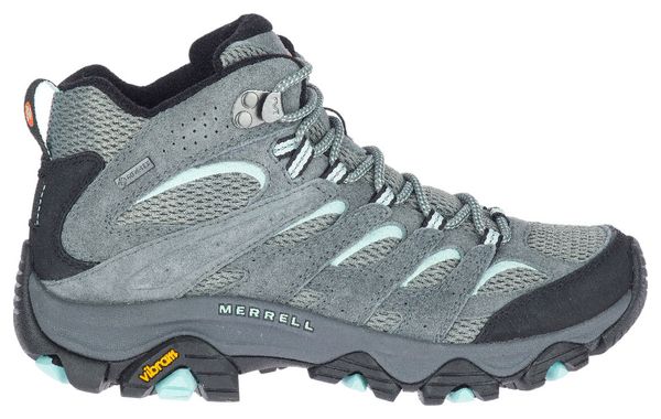 Merrell Moab 3 Mid Gore-Tex Wanderschuhe Blau/Grau für Damen