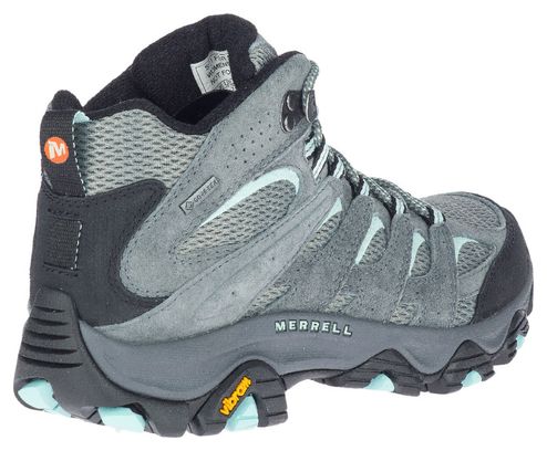 Merrell Moab 3 Mid Gore-Tex Wanderschuhe Blau/Grau für Damen