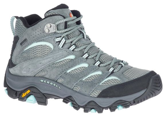Merrell Moab 3 Mid Gore-Tex Wanderschuhe Blau/Grau für Damen