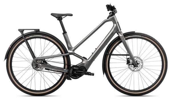 Orbea Diem 20 Bicicleta Eléctrica de Ciudad Shimano Nexus Inter-5 5S Correa 630 Wh 700 mm Brillo Gris Antracita 2025