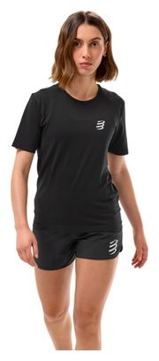 Compressport Performance Women's Black Running T-Shirt