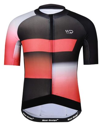 Maillot vélo homme FINISHER Noir/orange