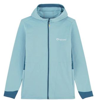 Lagoped Gelinotte Women's Technical Fleece Hoodie - Blue 