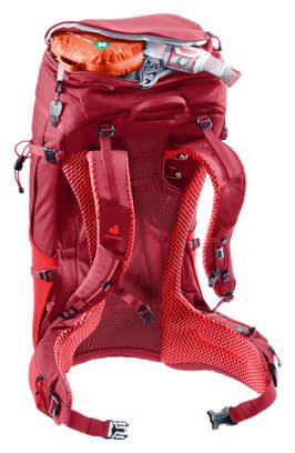 Mochila de senderismo Deuter Futura Pro 32 L roja para hombre