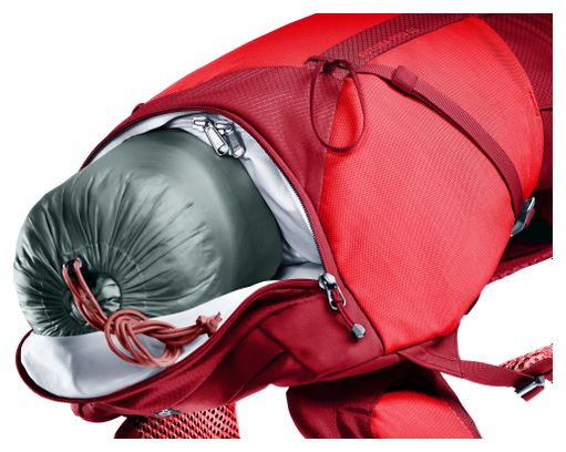 Mochila de senderismo Deuter Futura Pro 32 L roja para hombre