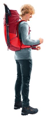 Mochila de senderismo Deuter Futura Pro 32 L roja para hombre