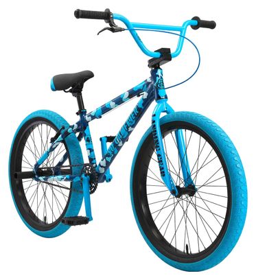 Wheelie Bike SE Bikes So Cal Flyer 24'' Bleu Camo