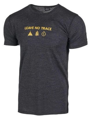 Ivanhoe T-shirt Agaton Trace pour homme-100% laine mérinos-Gris