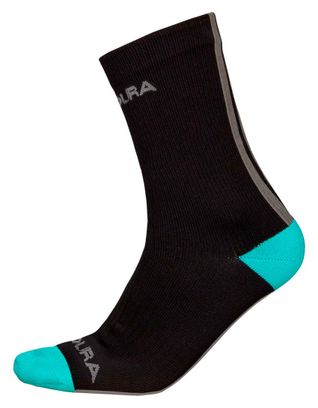 Paire de Chaussettes Imperméables Endura Hummvee Noir / Bleu