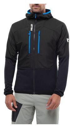 Veste Softshell Millet Parmelan Hybrid Hoodie Noir Homme