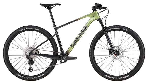 Mountainbike Semi-Rigid Cannondale Scalpel HT Carbon 4 Shimano Deore / XT 12V 29'' Grün