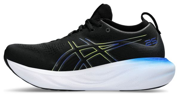 Scarpe Running Asics Gel Nimbus 25 Nero Giallo Uomo