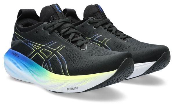 Chaussures de Running Asics Gel Nimbus 25 Noir Jaune Homme