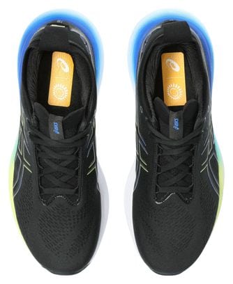 Asics Gel Nimbus 25 Laufschuhe Schwarz Gelb Herren