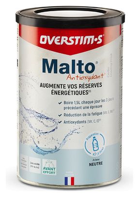 Bevanda energetica Overstims Malto Antiossidante Neutro 450g