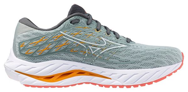 Chaussures Running Mizuno Wave Inspire 20 Gris Rose Femme