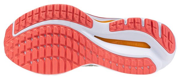 Mizuno Wave Inspire 20 Running Schuh Grau Rosa Damen