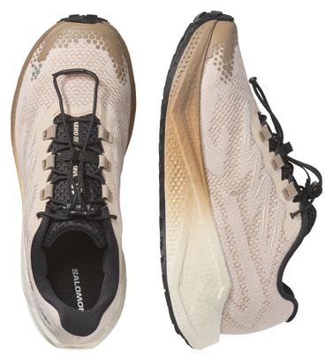 Chaussures Running Salomon Aero Blaze 4 GRVL Beige/Noir Femme