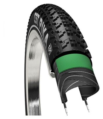 Pneu Cst Premium Pika Tubeless 700 X 35 Rigid Gravel  Argenté 700 x 35