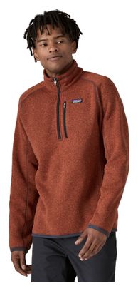 Polaire Patagonia Better Sweater 1/4 Zip Rouge