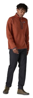 Forro polar Patagonia Better <p> <strong>Sweater</strong></p>1/4 Zip Rojo