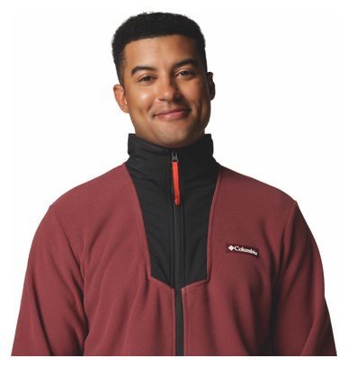 Columbia Sequoia Grove Full Zip Fleece Red