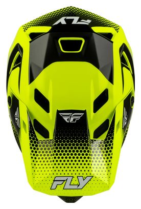 Fly Racing Rayce Sonar Full-Face Helmet, Neon Yellow/Black