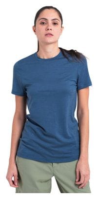 T-shirt Technique Femme Icebreaker Merino 150 Tech Lite Bleu