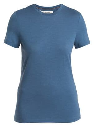 T-shirt Technique Femme Icebreaker Merino 150 Tech Lite Bleu