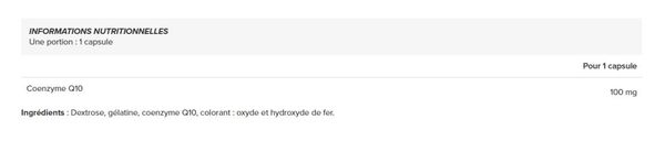 Coenzyme Q10 (60caps) - Addict Sport Nutrition - Antioxydants