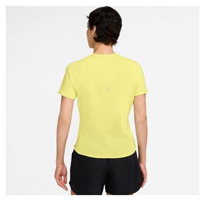 Maillot de manga corta Nike Swift Amarillo, Mujer