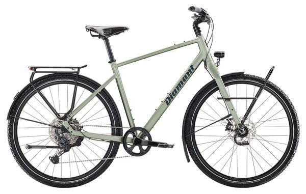Bicicletta da viaggio Diamant Mahon World Shimano Cues 11V 700mm Verde 2025