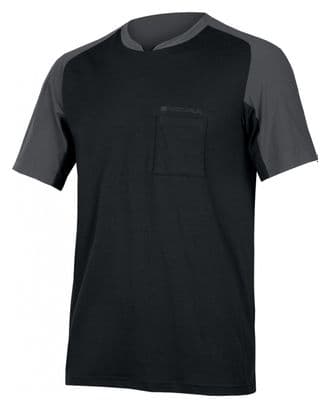 Camiseta Endura GV500 Foyle negra