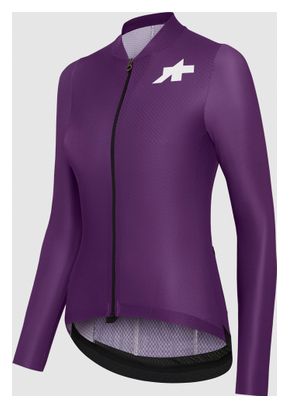 Assos Uma GT S11 Evo damesfietsshirt met lange mouwen, paars