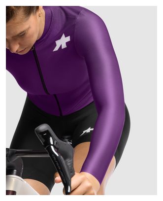 Assos Uma GT S11 Evo damesfietsshirt met lange mouwen, paars
