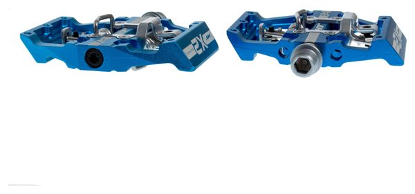 Pedales HT Clipless X2 azul