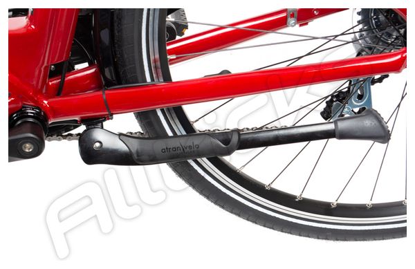 Vélo de Ville Électrique Gitane Organ'e Central Shimano Tourney/Altus 8V 400 Wh 700 mm Rouge Rubis 2020