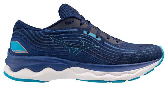 Chaussures de Running Mizuno Wave Skyrise 4 Bleu