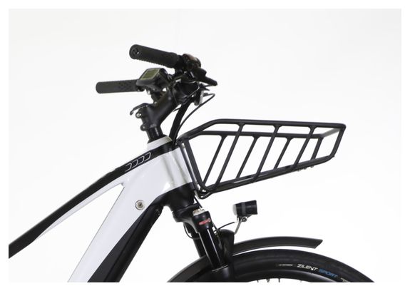 Vélo d'Exposition - VTC Électrique Sunn Urb Rely Mixte Shimano Nexus 7V Courroie 27.7'' Blanc Noir 2023