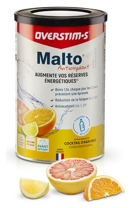 Bebida Energética Overstims Malto Cóctel Cítrico Antioxidante 450g