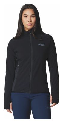 Forro polar Columbia Spectre Ridge II Full Zip Negro para mujer