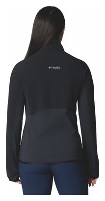 Forro polar Columbia Spectre Ridge II Full Zip Negro para mujer