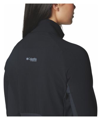 Forro polar Columbia Spectre Ridge II Full Zip Negro para mujer