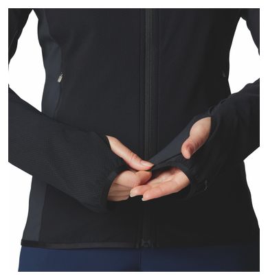 Forro polar Columbia Spectre Ridge II Full Zip Negro para mujer