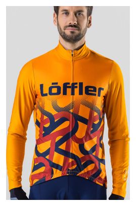 Maillot cycliste Loeffler à manches longues M Bike L/s jersey Ambassador MID-Orange