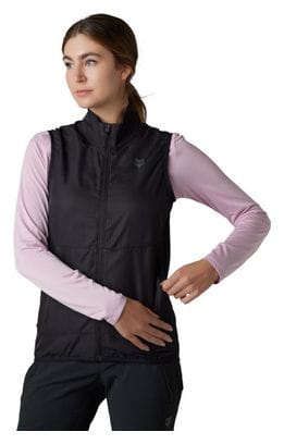 Ärmellose, winddichte Jacke für Damen Fox Ranger Wind Schwarz