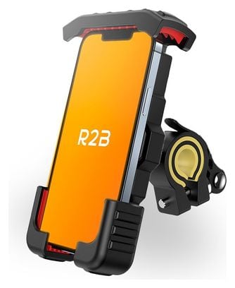 Support et Protection Smartphone robuste pour vélo R2B Rotation à 360 degrés