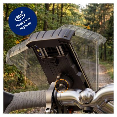 Support téléphone pour velo - Robuste - Rotation à 360 degrés
